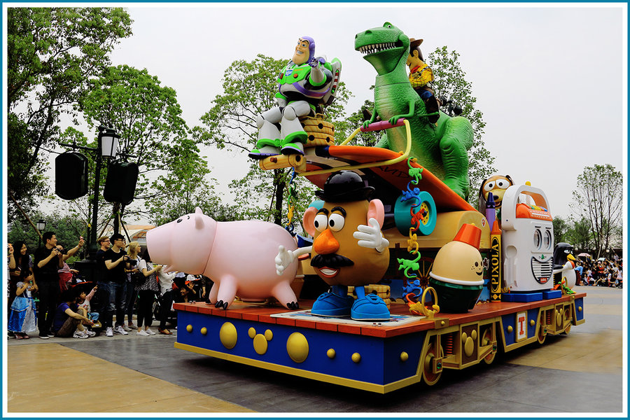 動(dòng)物主題花車(chē)