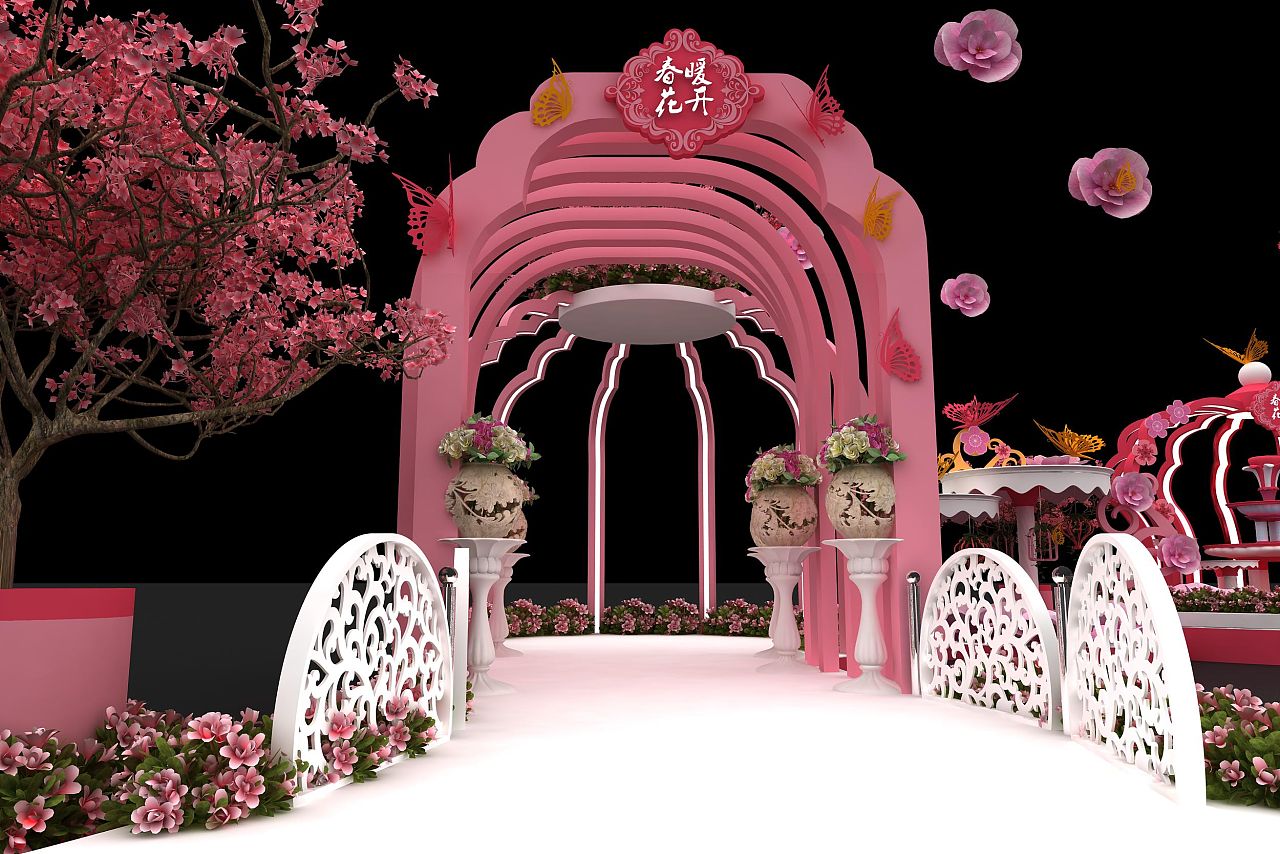商場(chǎng)美陳：春暖花開